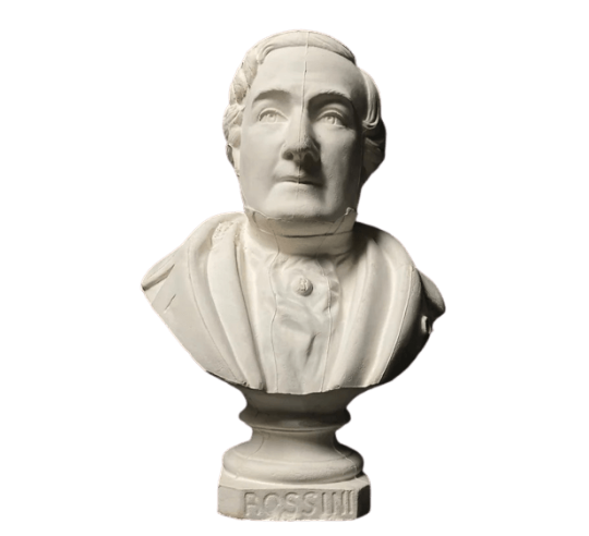 Busto de Gioachino Rossini.