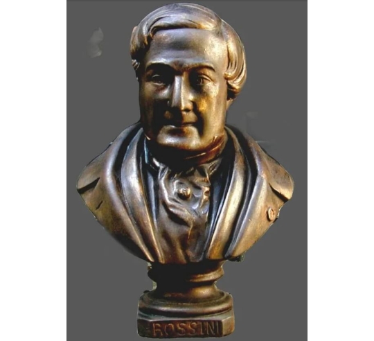 Buste de Gioachino Rossini.