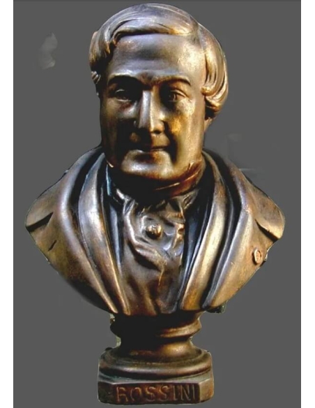 Buste de Gioachino Rossini.