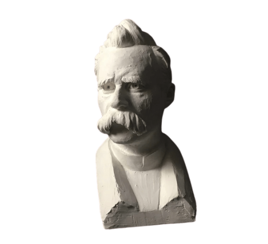 Busto de Friedrich Nietzsche según Sonia Queija.
