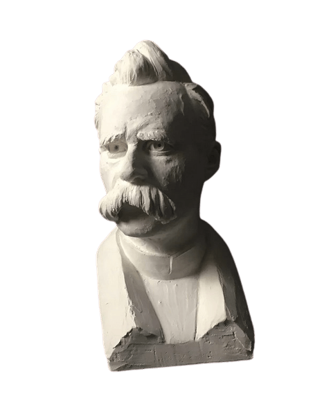 Buste de Friedrich Nietzsche d'après Sonia Queija.