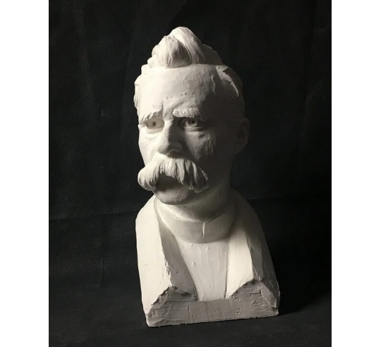 Buste de Friedrich Nietzsche d'après Sonia Queija.