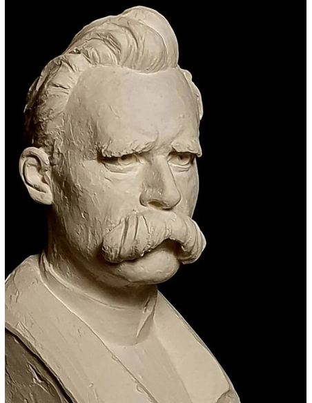 Buste de Friedrich Nietzsche d'après Sonia Queija.