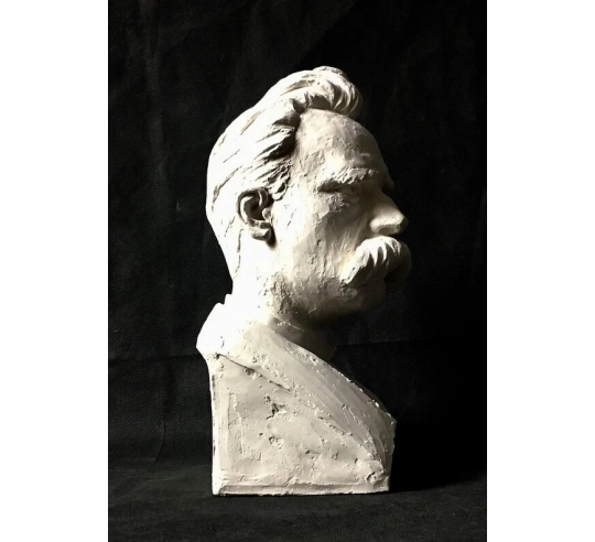 Buste de Friedrich Nietzsche d'après Sonia Queija.