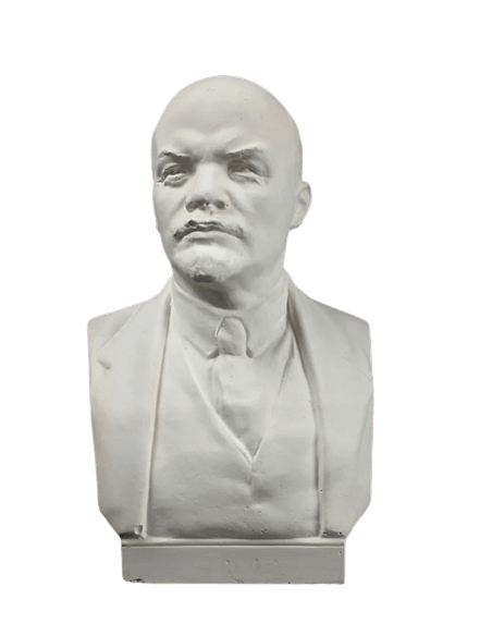 Busto de Vladimir Ilich Ulianov, conocido como Lenin.