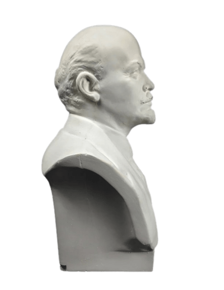 Busto de Vladimir Ilich Ulianov, conocido como Lenin.