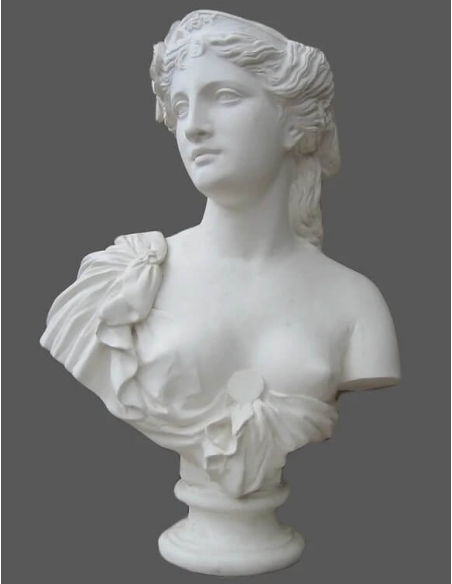 Busto de Helena de Troya según Jean-Baptiste Clesinger dit Auguste.