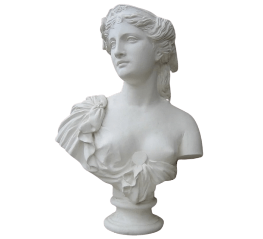 Busto de Helena de Troya según Jean-Baptiste Clesinger dit Auguste.