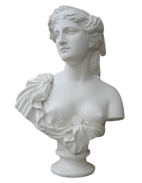Busto de Helena de Troya según Jean-Baptiste Clesinger dit Auguste.
