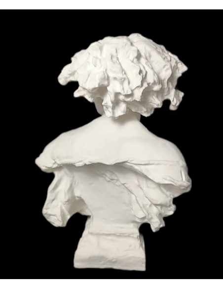 Buste de Pourquoi naitre esclave d'après Jean-Baptiste Carpeaux.