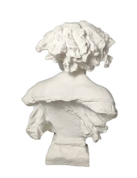 Buste de Pourquoi naitre esclave d'après Jean-Baptiste Carpeaux.