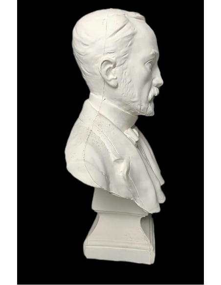 Busto de Louis Pasteur según François Alphonse Piquemal.