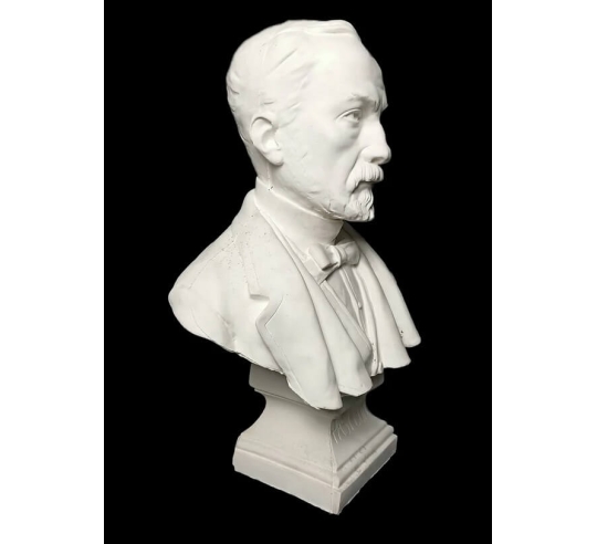 Buste de Louis Pasteur d'après François...
