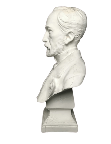 Busto de Louis Pasteur según François Alphonse Piquemal.