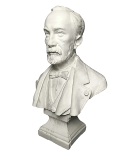 Bust of Louis Pasteur after François Alphonse Piquemal.