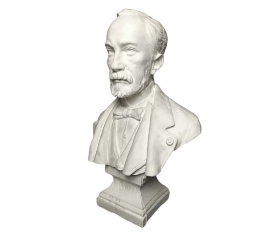 Busto de Louis Pasteur según François Alphonse Piquemal.