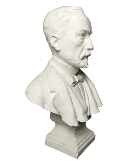 Busto de Louis Pasteur según François Alphonse Piquemal.