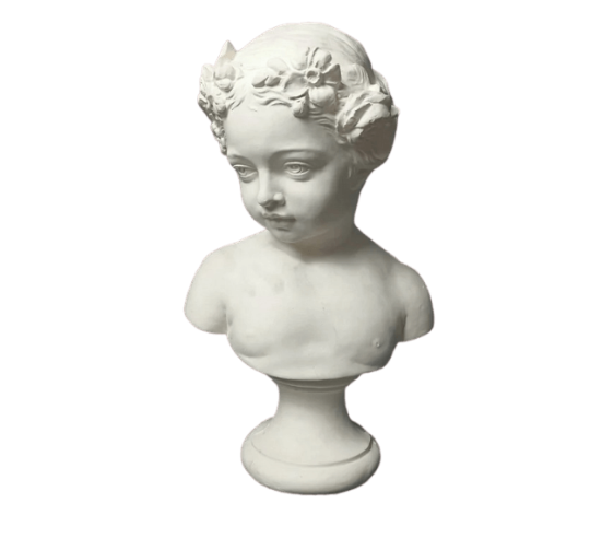 Buste de jeune fille le printemps d'après...