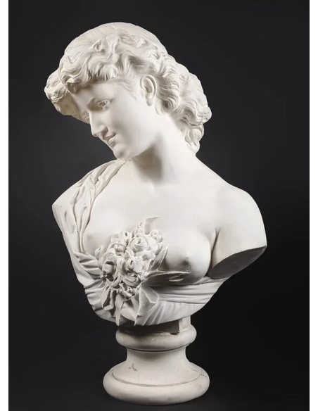 Busto de Madame Sabatier según Jean-Baptiste conocido como Augusto Clésinger.