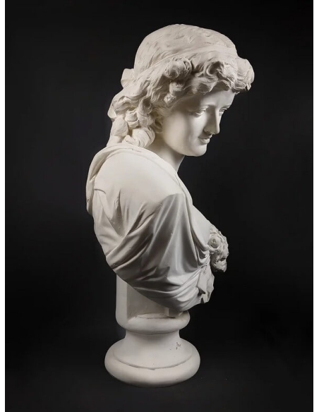 Busto de Madame Sabatier según Jean-Baptiste conocido como Augusto Clésinger.