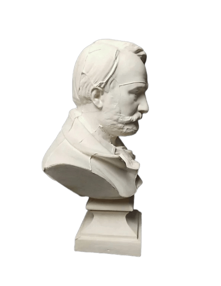 Busto de Victor Hugo.