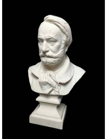 Bust of Victor Hugo.