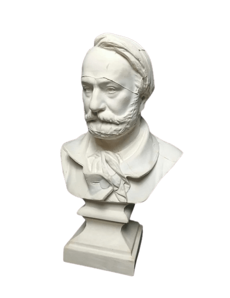 Busto de Victor Hugo.