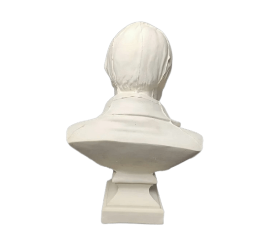 Bust of Victor Hugo.