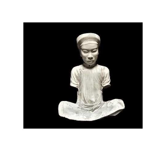 Statue de Scribe Annamite d'après Félix Delteil