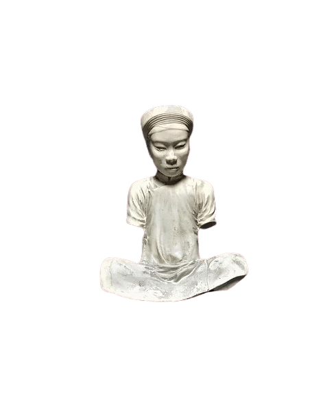 Statue de Scribe Annamite d'après Félix Delteil