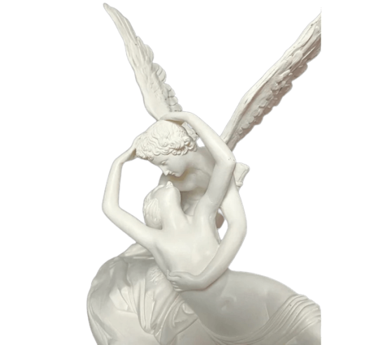 Statue of Psyche Revived by Cupid's or The Kiss...