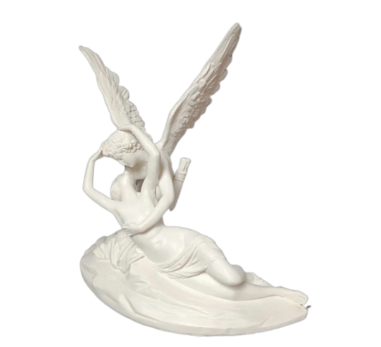 Statue of Psyche Revived by Cupid's or The Kiss...