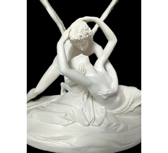 Statue of Psyche Revived by Cupid's or The Kiss...
