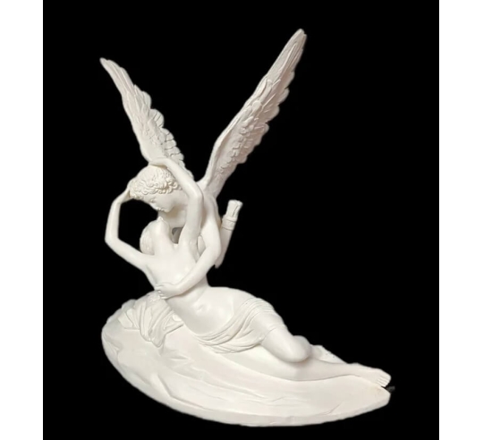 Statue of Psyche Revived by Cupid's or The Kiss...