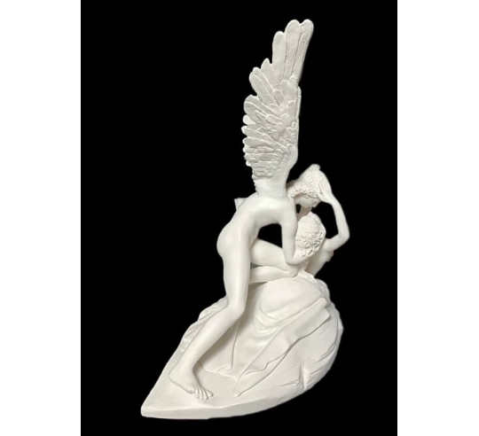 Statue of Psyche Revived by Cupid's or The Kiss...
