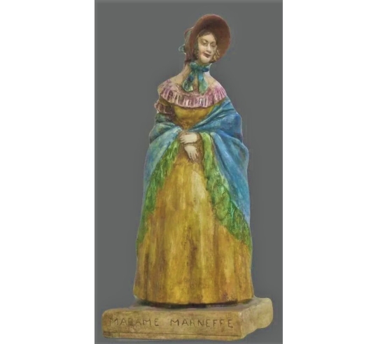 Statuette of Madame Marneffe after Pierre Ripert