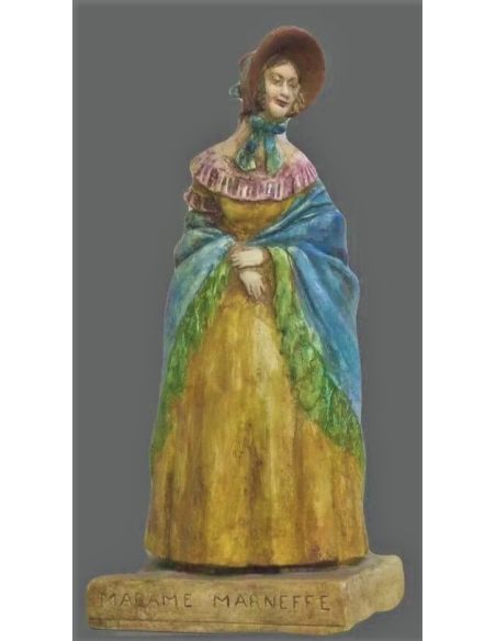 Statuette of Madame Marneffe after Pierre Ripert