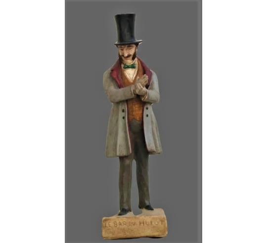 Statuette du Baron Hulot d'après Pierre Ripert