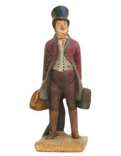 Statuette de Monsieur Gaudissart d'après Pierre Ripert
