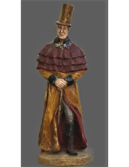 Estatuilla del Coronel Chabert según Pierre Ripert