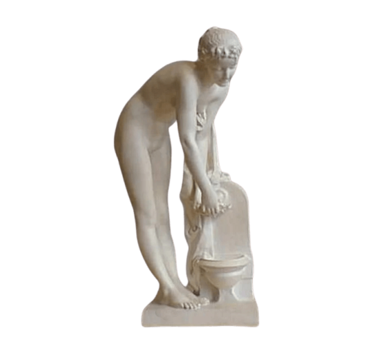 Estatua de la Joven en la Fuente según Alexandre Schoenewerk