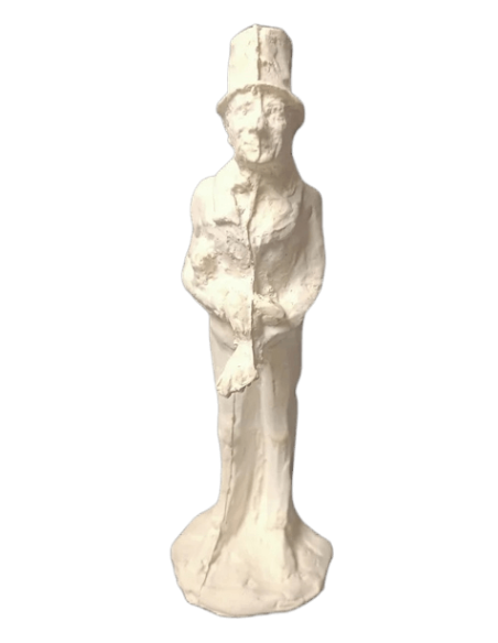 Statue of the Bailiff after Honoré Victorin Daumier