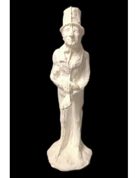 Statue of the Bailiff after Honoré Victorin Daumier