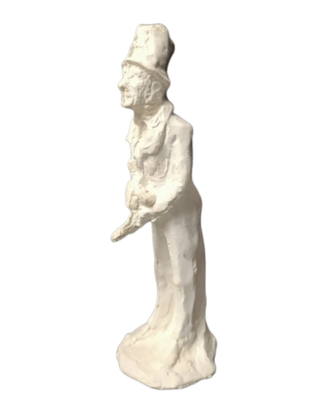 Statue of the Bailiff after Honoré Victorin Daumier