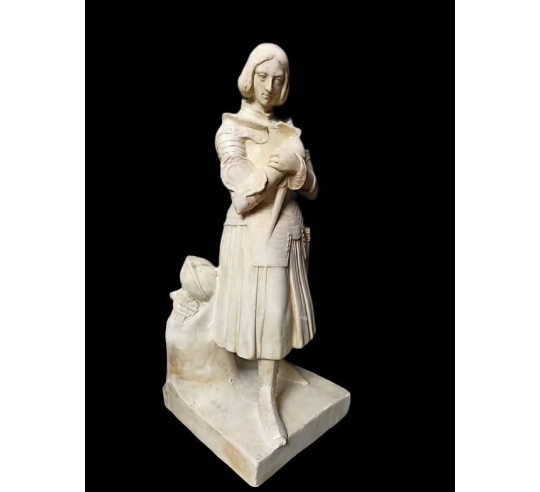 Estatua de Juana de Arco según Marie d'Orléans,...