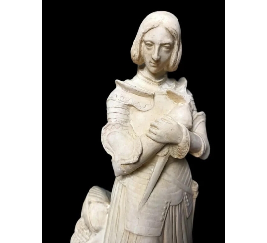 Estatua de Juana de Arco según Marie d'Orléans,...