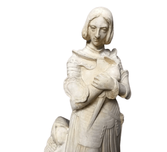 Estatua de Juana de Arco según Marie d'Orléans,...