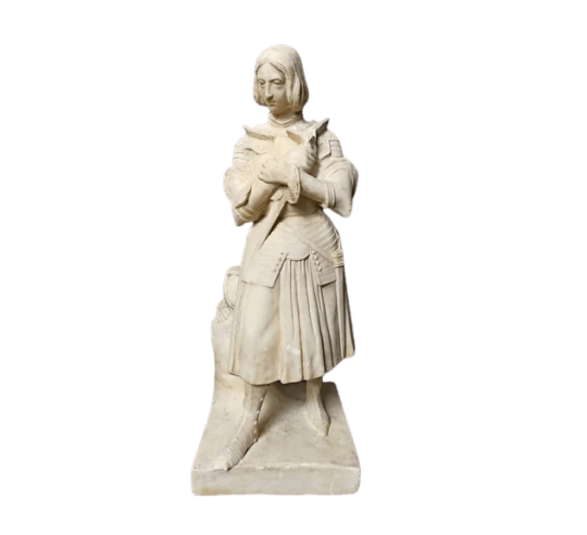 Estatua de Juana de Arco según Marie d'Orléans,...