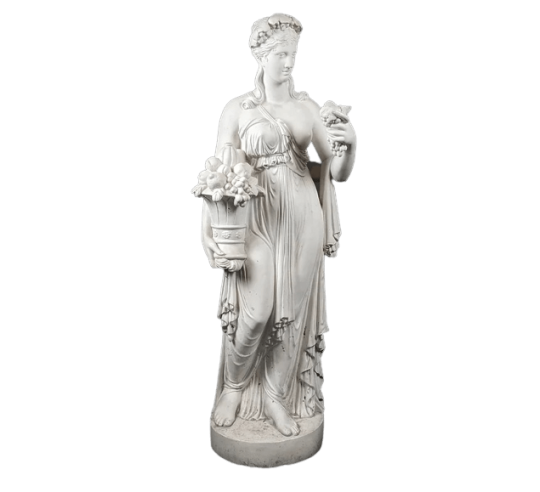 Estatua a Tamaño Real de la diosa Pomona, diosa del Otoño