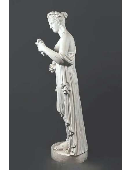 Statue Taille Réelle de la déesse de Pomone, déesse de l'Automne